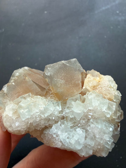 Fluorite - Fishstick Prospect, Bingham, Hansonburg District, Socorro County, New Mexico, USA