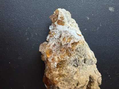 Fluorite - Stoneco White Rock Quarry, Clay Center, Allen Township, Ottawa County, Ohio, USA