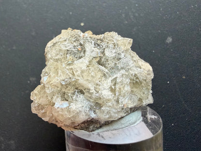 Fluorite - Stoneco White Rock Quarry, Clay Center, Allen Township, Ottawa County, Ohio, USA