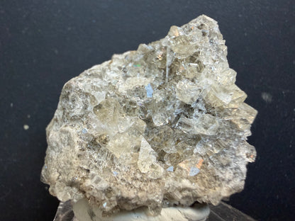 Fluorite - Stoneco White Rock Quarry, Clay Center, Allen Township, Ottawa County, Ohio, USA