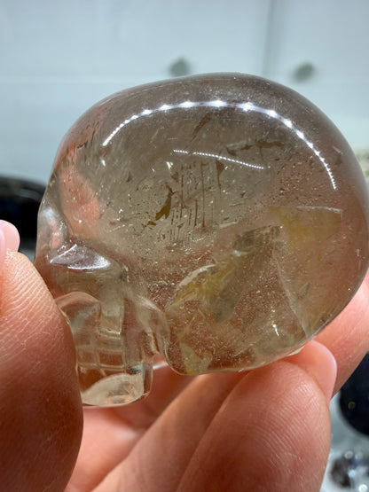 Smoky Quartz Skull- Brazil