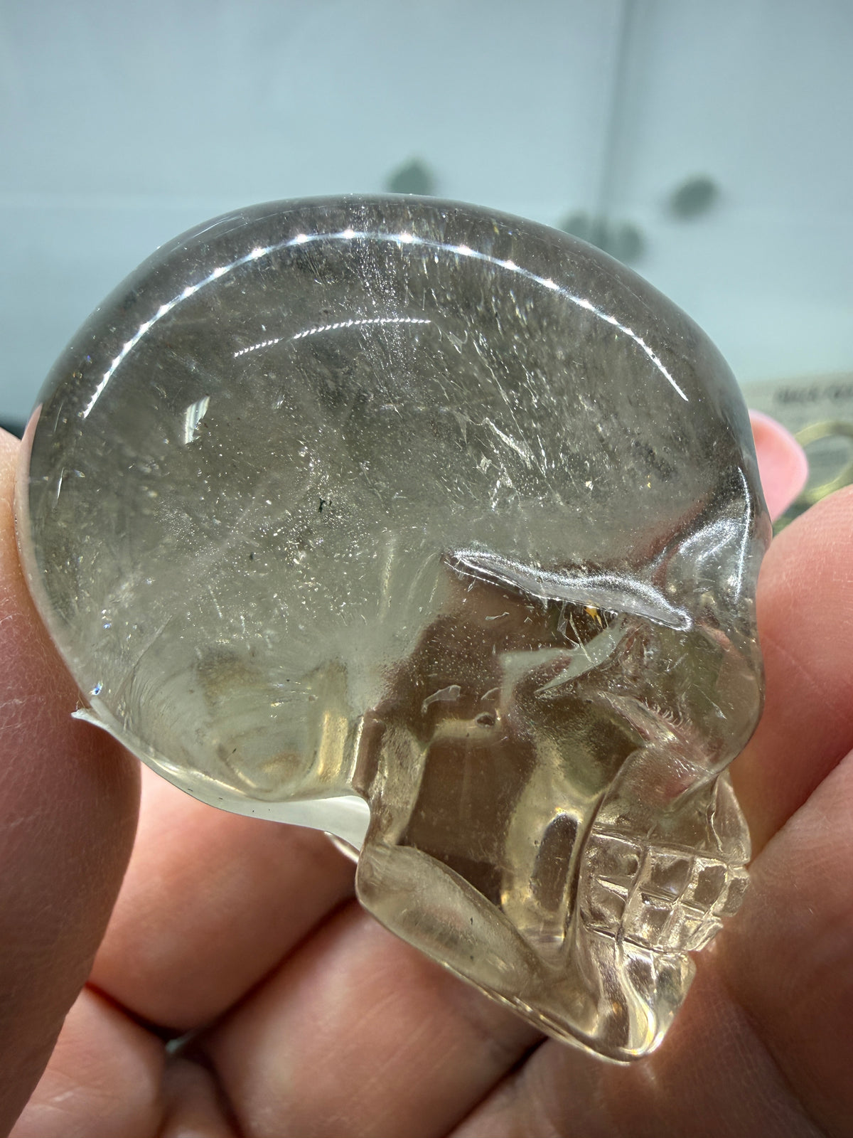 Smoky Quartz Skull- Brazil