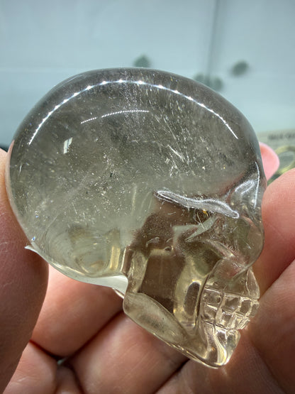 Smoky Quartz Skull- Brazil