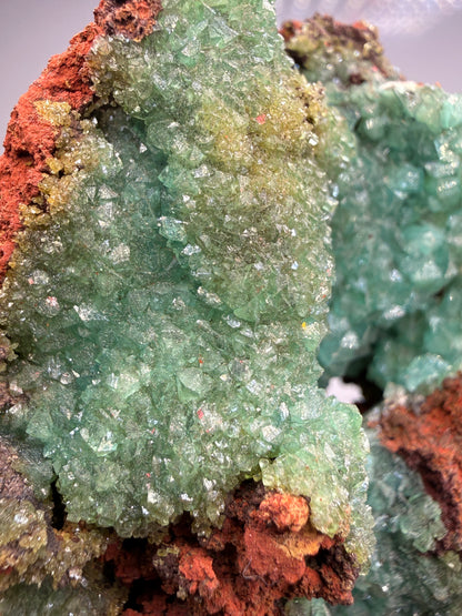 Adamite (Cuprian/Copper-bearing)- Ojuela Mine, Mapimí, Durango, Mexico