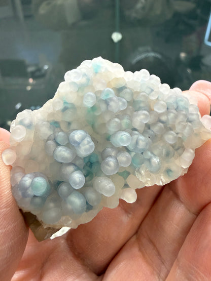 Botryoidal Chalcedony with Chrysocolla & Copper- Sesepe, Laiwui District, South Halmahera Regency, North Maluku Province, Indonesia