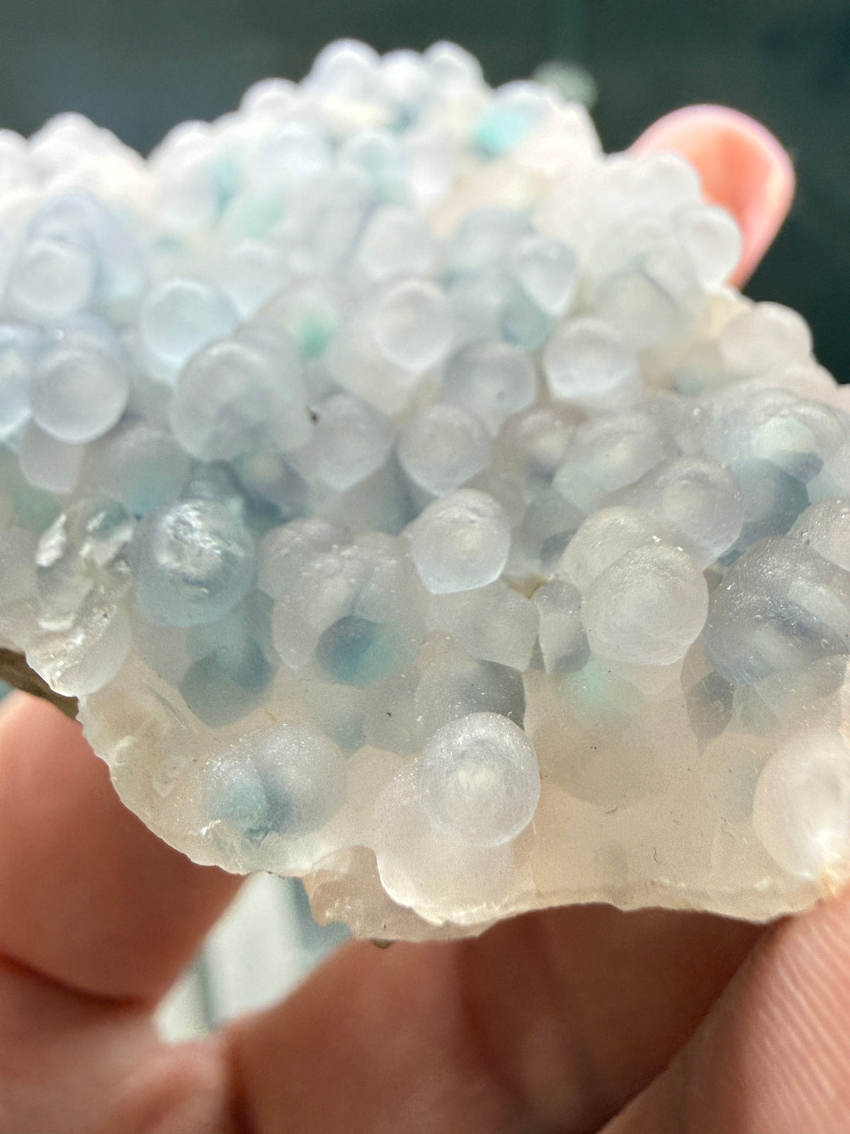 Botryoidal Chalcedony with Chrysocolla & Copper- Sesepe, Laiwui District, South Halmahera Regency, North Maluku Province, Indonesia