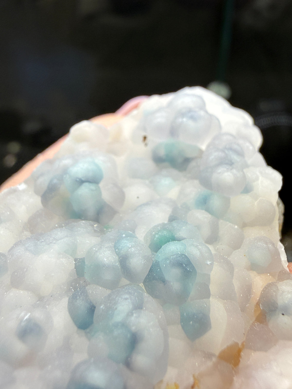 Botryoidal Chalcedony with Chrysocolla & Copper- Sesepe, Laiwui District, South Halmahera Regency, North Maluku Province, Indonesia