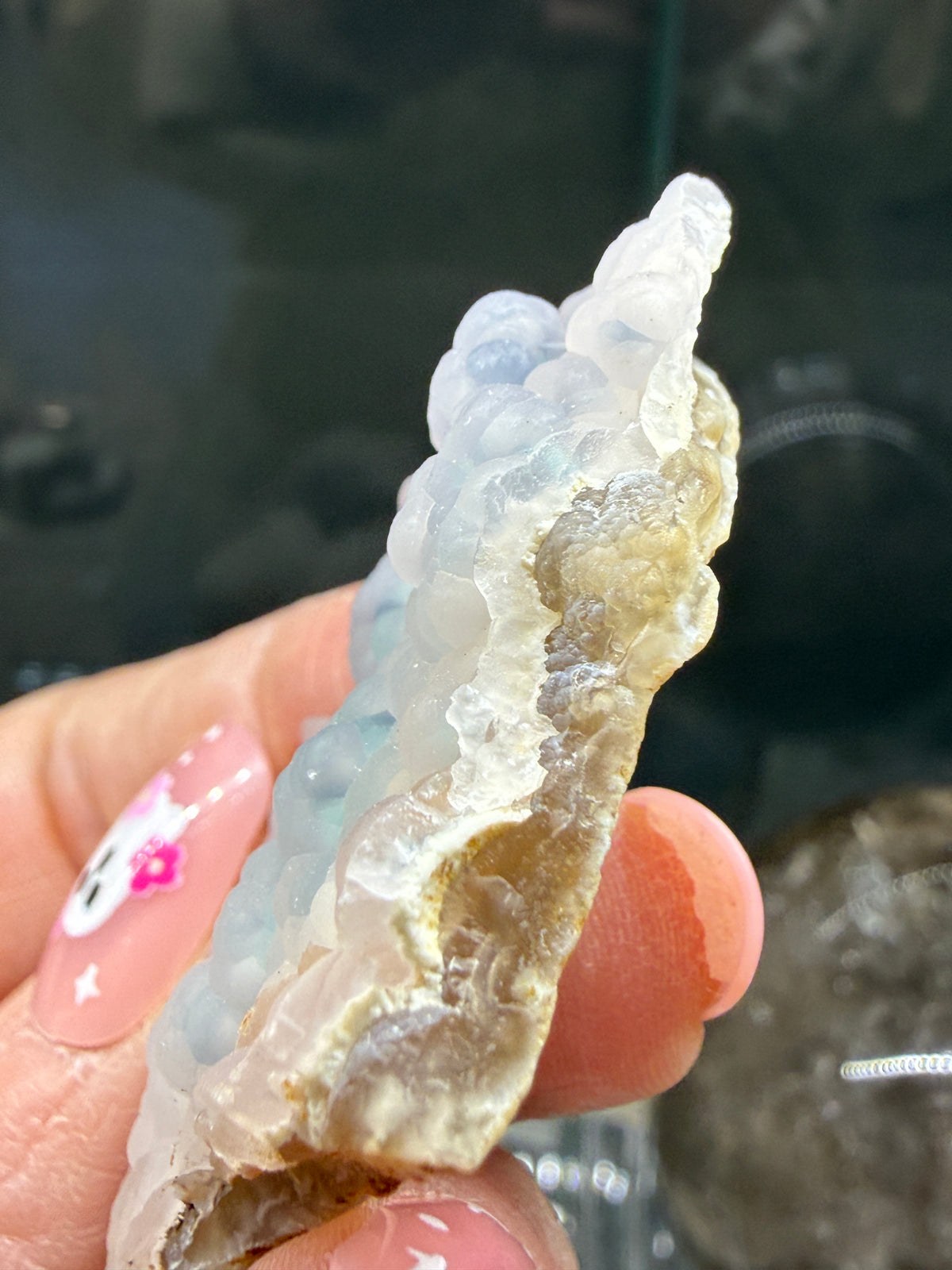 Botryoidal Chalcedony with Chrysocolla & Copper- Sesepe, Laiwui District, South Halmahera Regency, North Maluku Province, Indonesia