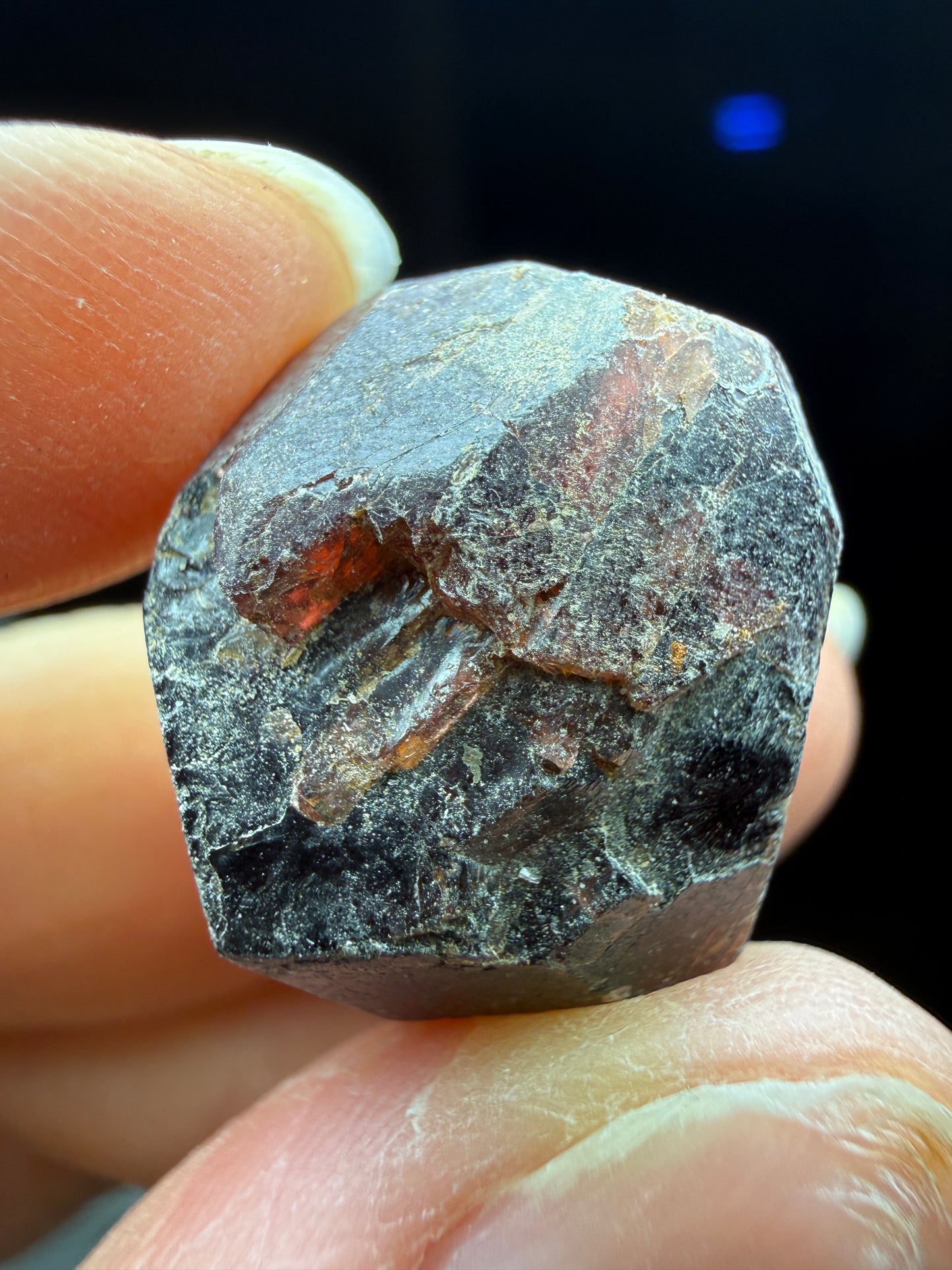 Rough Almandine Garnet Lot (5)- Kayes Region, Mali