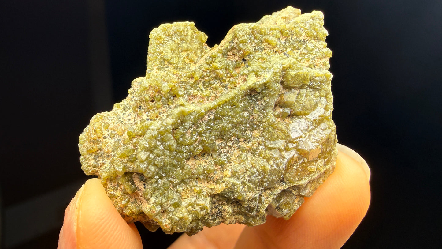 Dermantoid Garnet- Tubussis Farm, Dâures Constituency, Erongo Region, Namibia