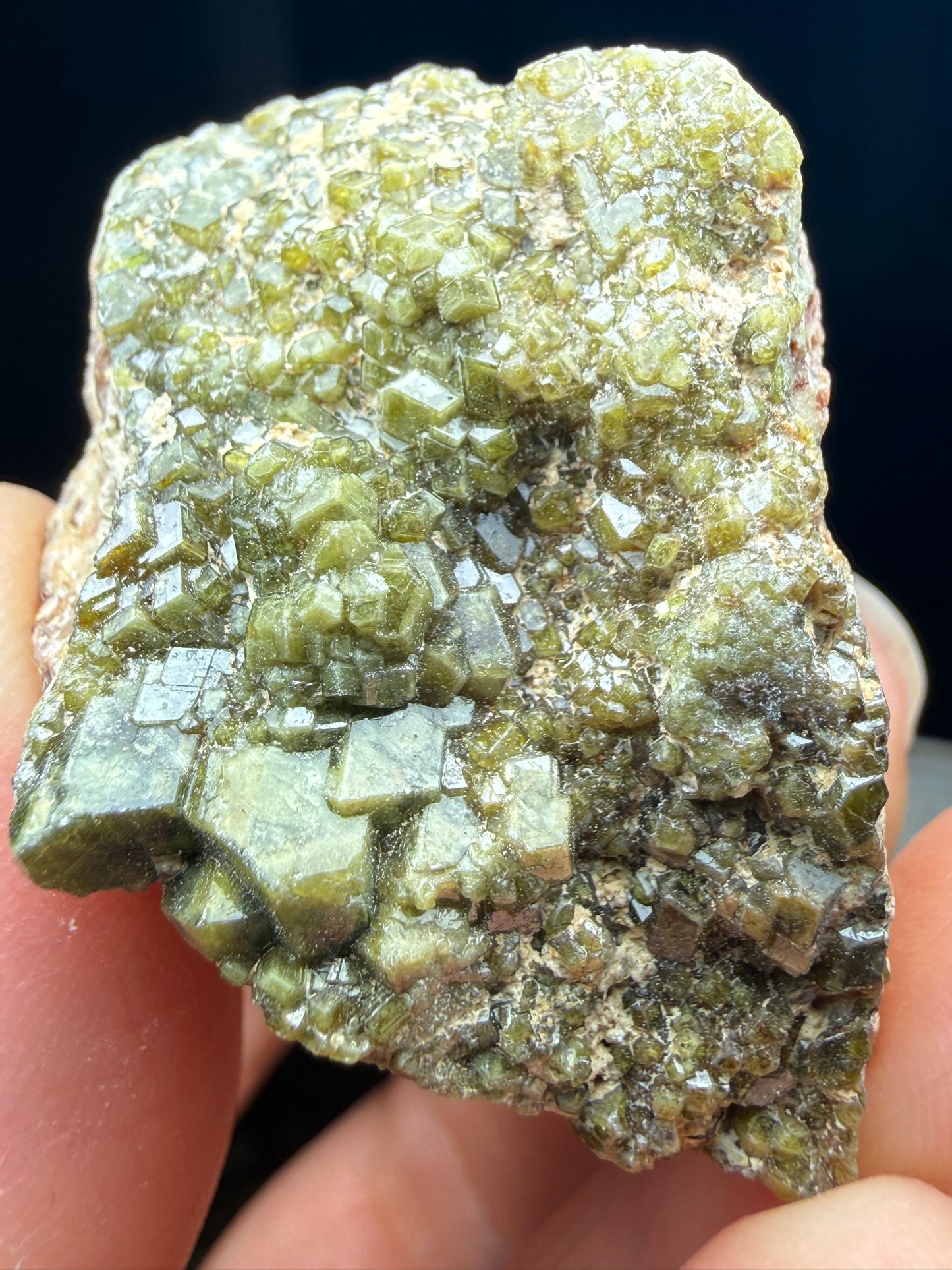 Dermantoid Garnet- Tubussis Farm, Dâures Constituency, Erongo Region, Namibia