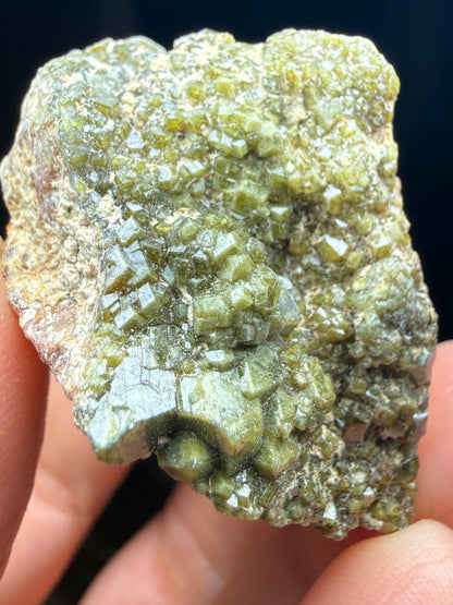 Dermantoid Garnet- Tubussis Farm, Dâures Constituency, Erongo Region, Namibia