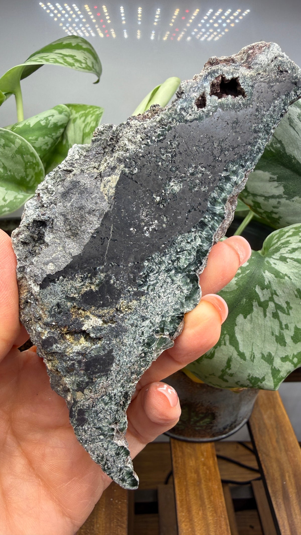 Seraphinite- Zheleznogorsk-Ilimsky, Irkutsk Oblast, Eastern Siberia, Russia