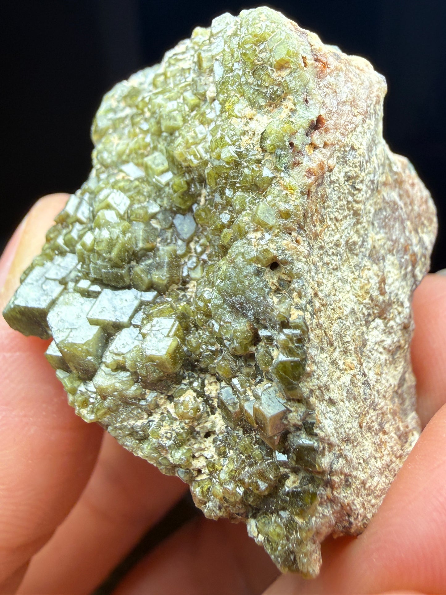 Dermantoid Garnet- Tubussis Farm, Dâures Constituency, Erongo Region, Namibia