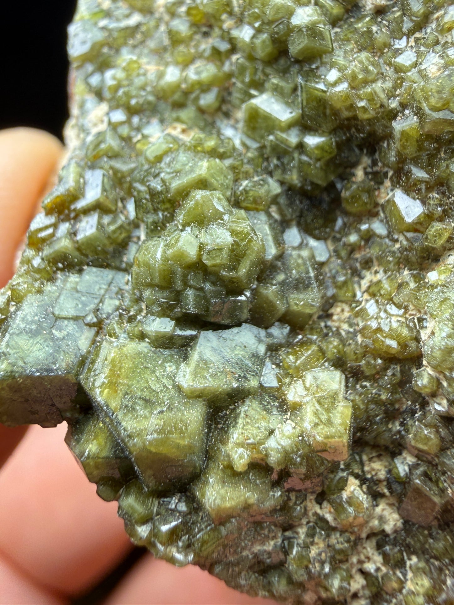 Dermantoid Garnet- Tubussis Farm, Dâures Constituency, Erongo Region, Namibia
