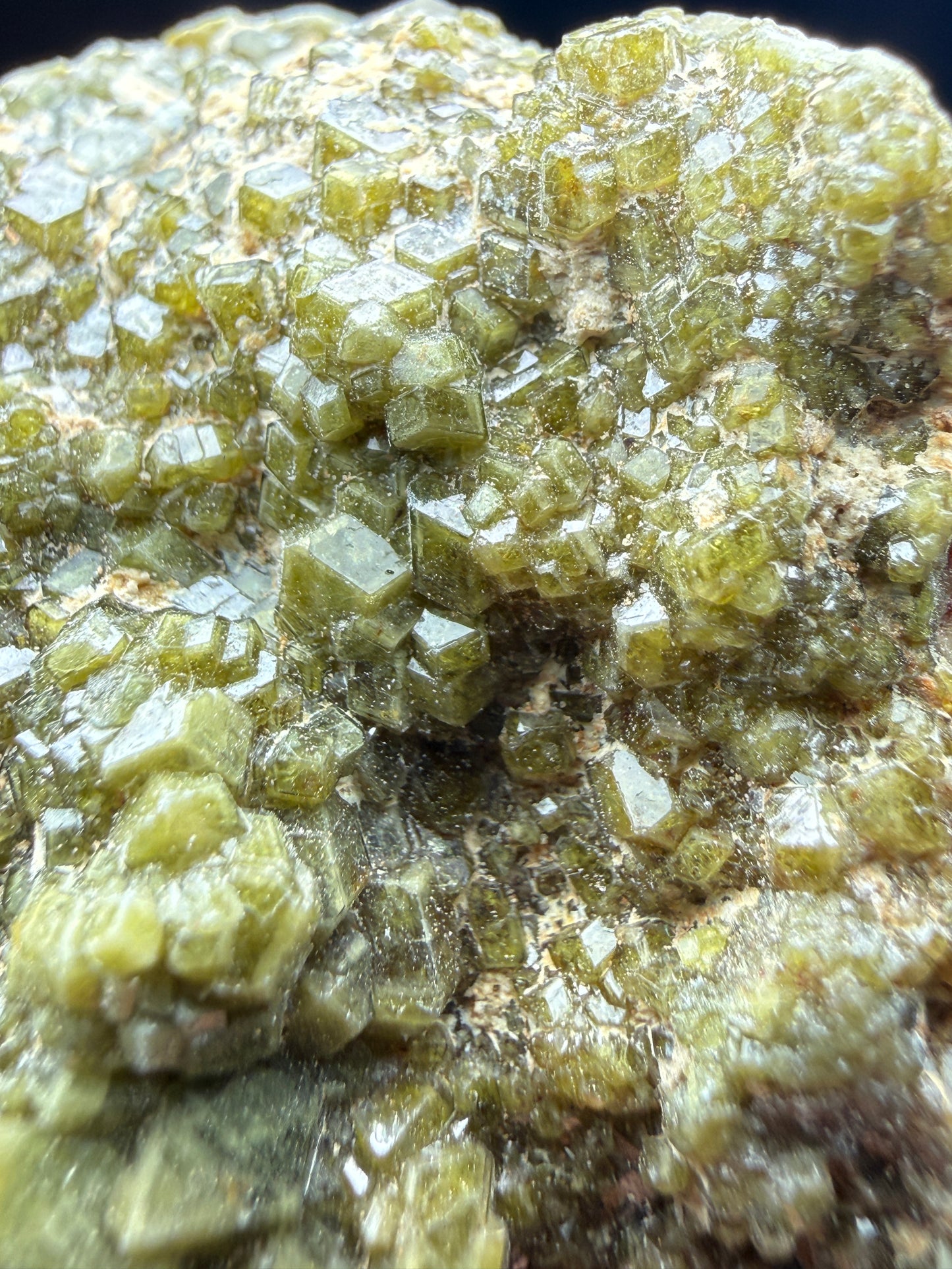 Dermantoid Garnet- Tubussis Farm, Dâures Constituency, Erongo Region, Namibia
