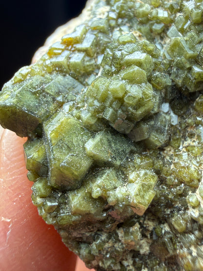 Dermantoid Garnet- Tubussis Farm, Dâures Constituency, Erongo Region, Namibia