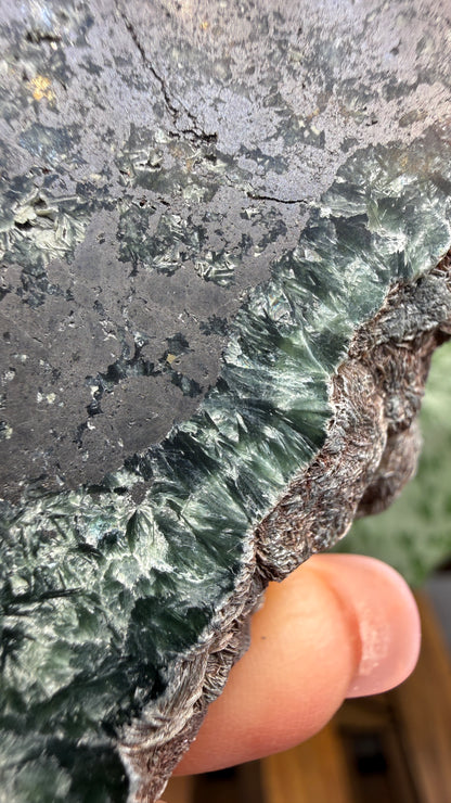 Seraphinite- Zheleznogorsk-Ilimsky, Irkutsk Oblast, Eastern Siberia, Russia