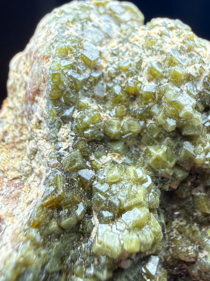 Dermantoid Garnet- Tubussis Farm, Dâures Constituency, Erongo Region, Namibia