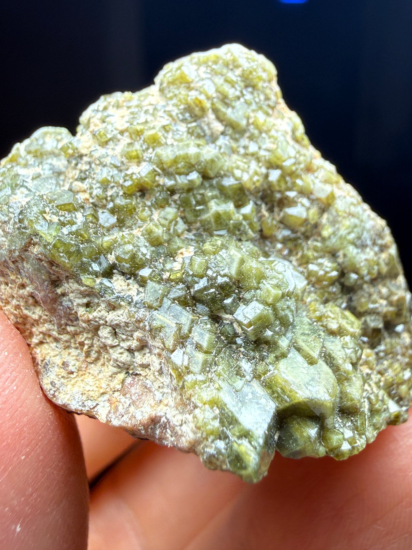 Dermantoid Garnet- Tubussis Farm, Dâures Constituency, Erongo Region, Namibia