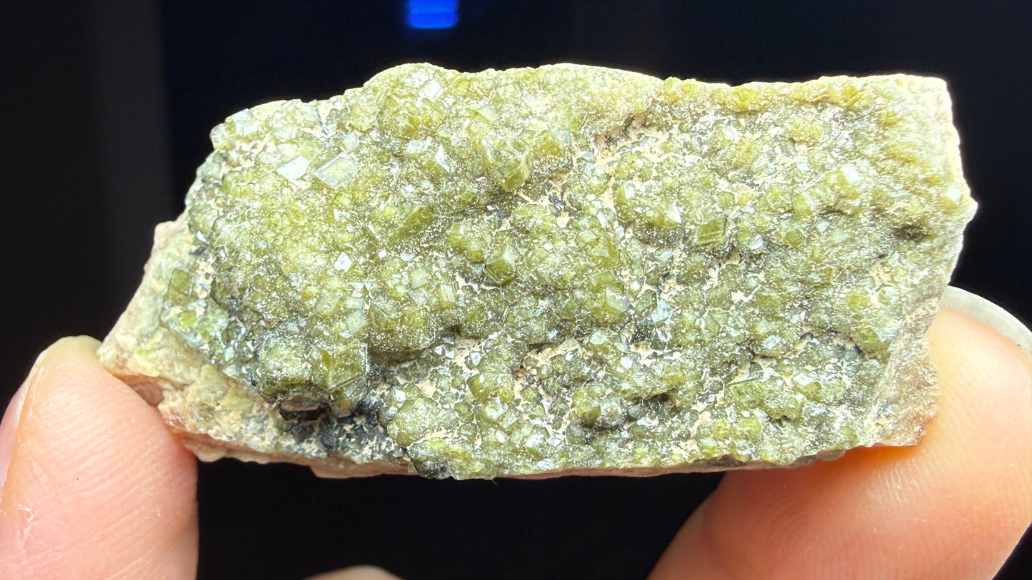 Dermantoid Garnet- Tubussis Farm, Dâures Constituency, Erongo Region, Namibia