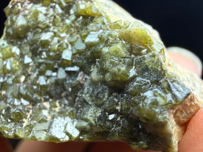 Dermantoid Garnet- Tubussis Farm, Dâures Constituency, Erongo Region, Namibia