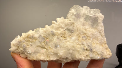 Fluorite, Calcite- Xianghualing Mine, Linwu County, Hunan, China