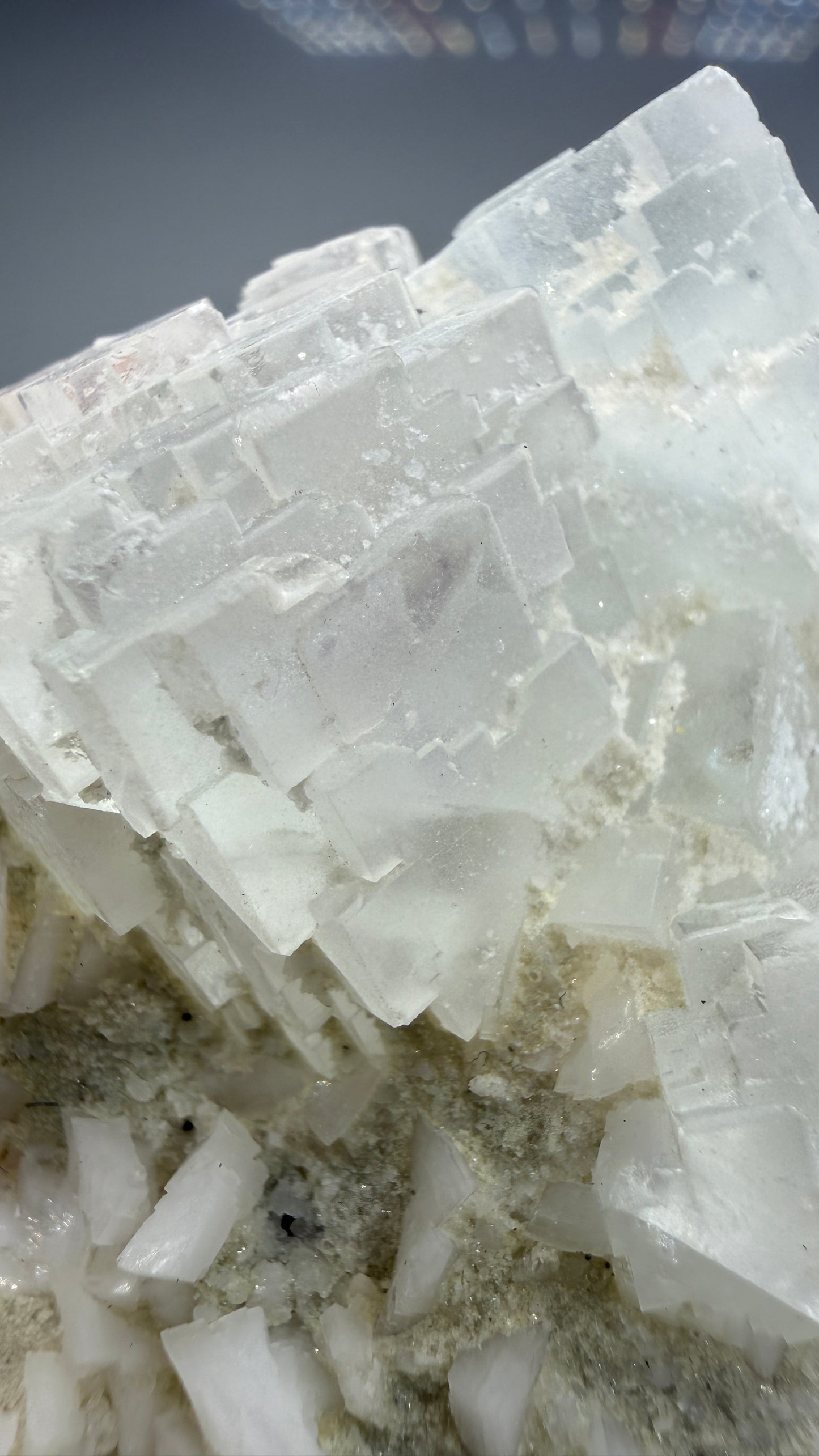 Fluorite, Calcite- Xianghualing Mine, Linwu County, Hunan, China