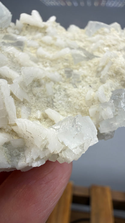 Fluorite, Calcite- Xianghualing Mine, Linwu County, Hunan, China