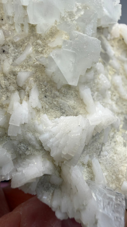 Fluorite, Calcite- Xianghualing Mine, Linwu County, Hunan, China