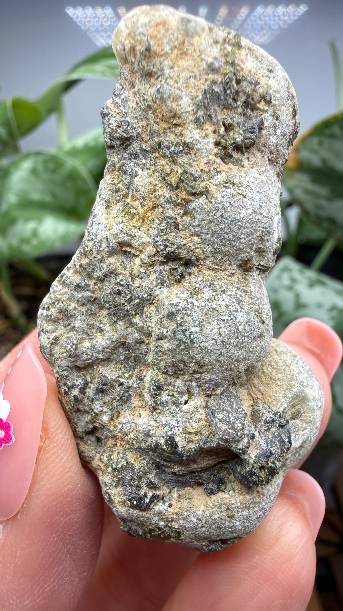Botryoidal Prehnite with Epidote- Bosso Mine, Bendoukou, Kayes Region, Mali