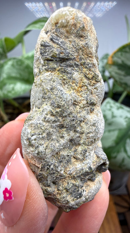 Botryoidal Prehnite with Epidote- Bosso Mine, Bendoukou, Kayes Region, Mali