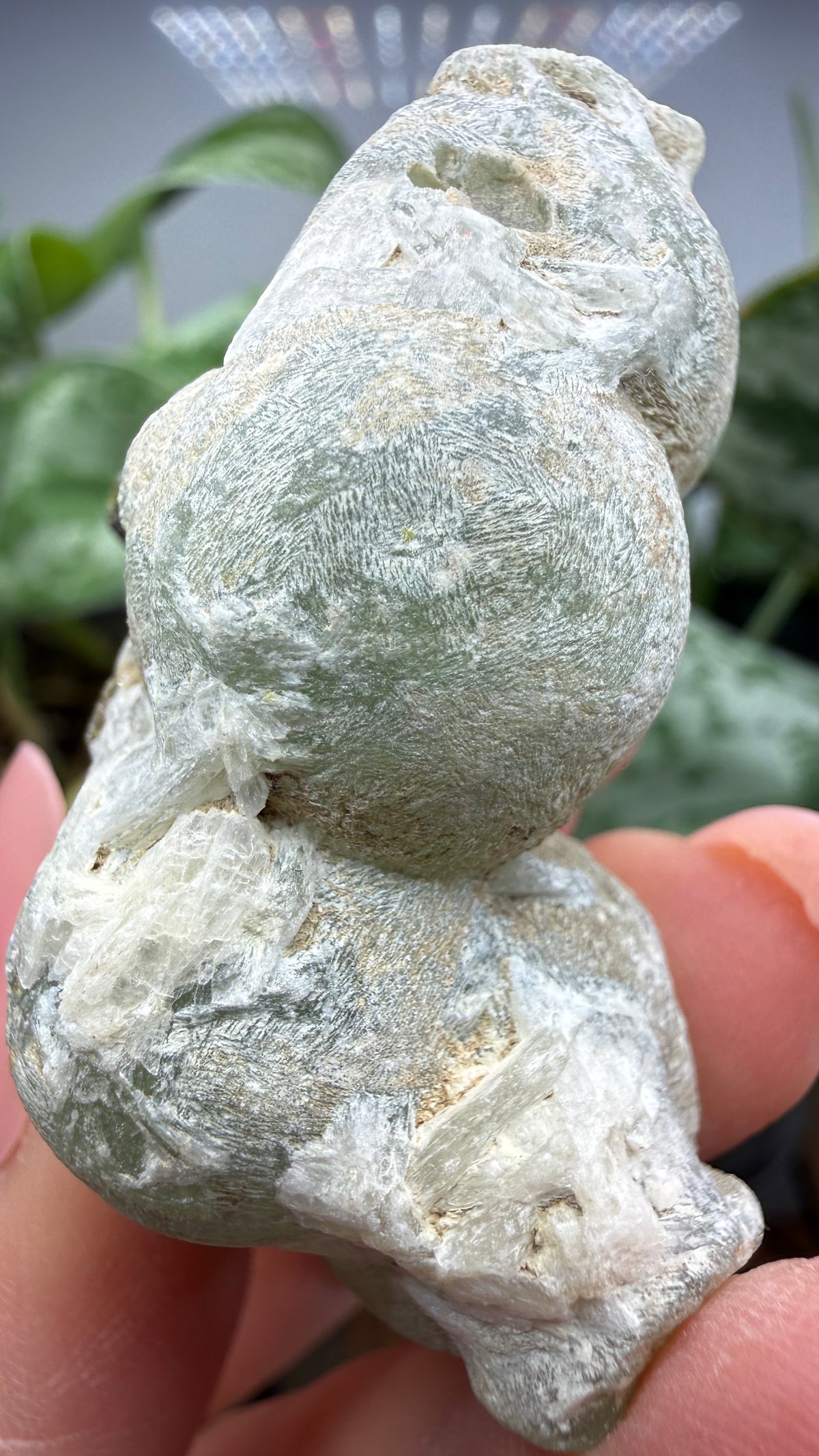 Botryoidal Prehnite with Epidote- Bosso Mine, Bendoukou, Kayes Region, Mali