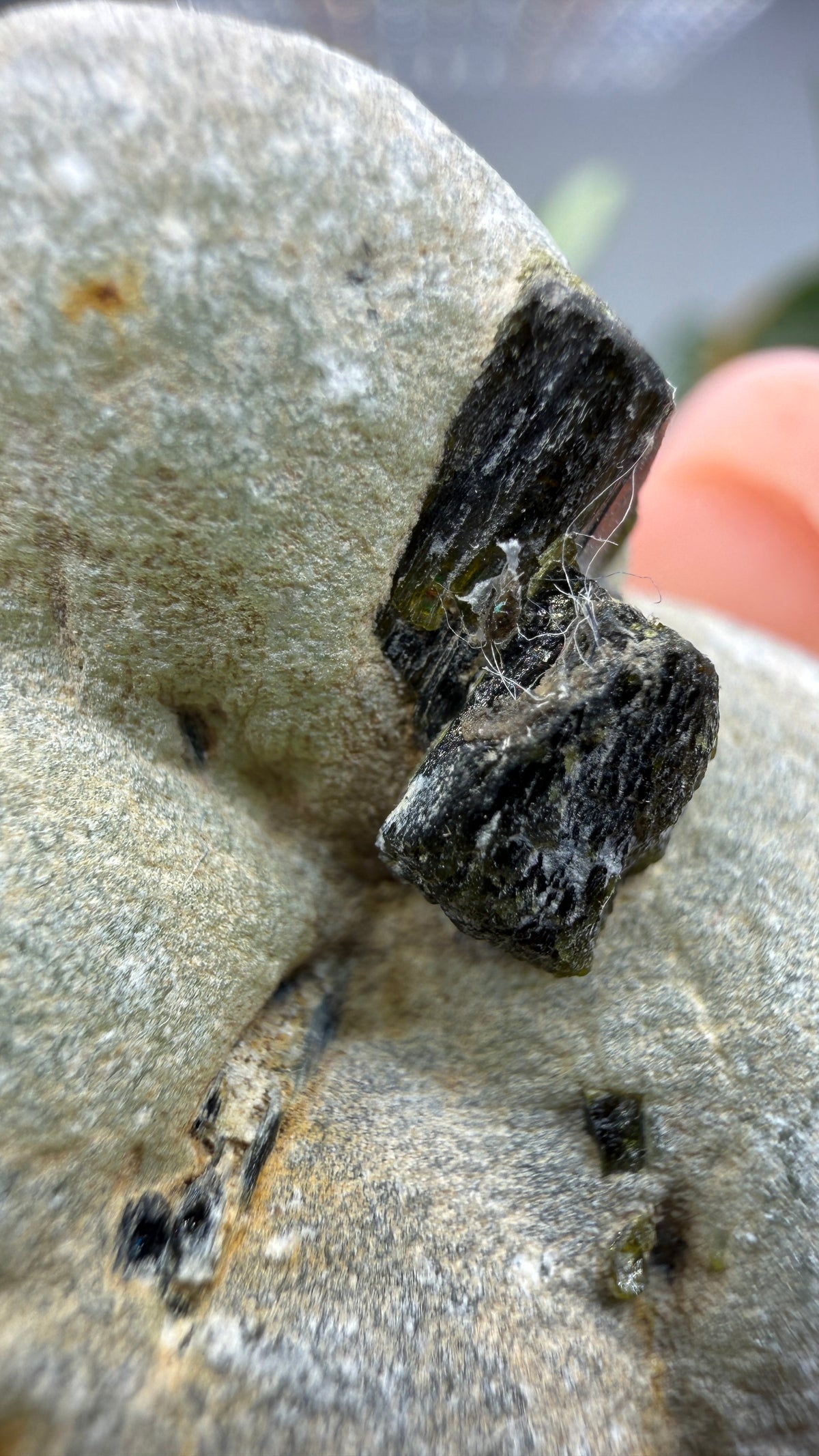 Botryoidal Prehnite with Epidote- Bosso Mine, Bendoukou, Kayes Region, Mali