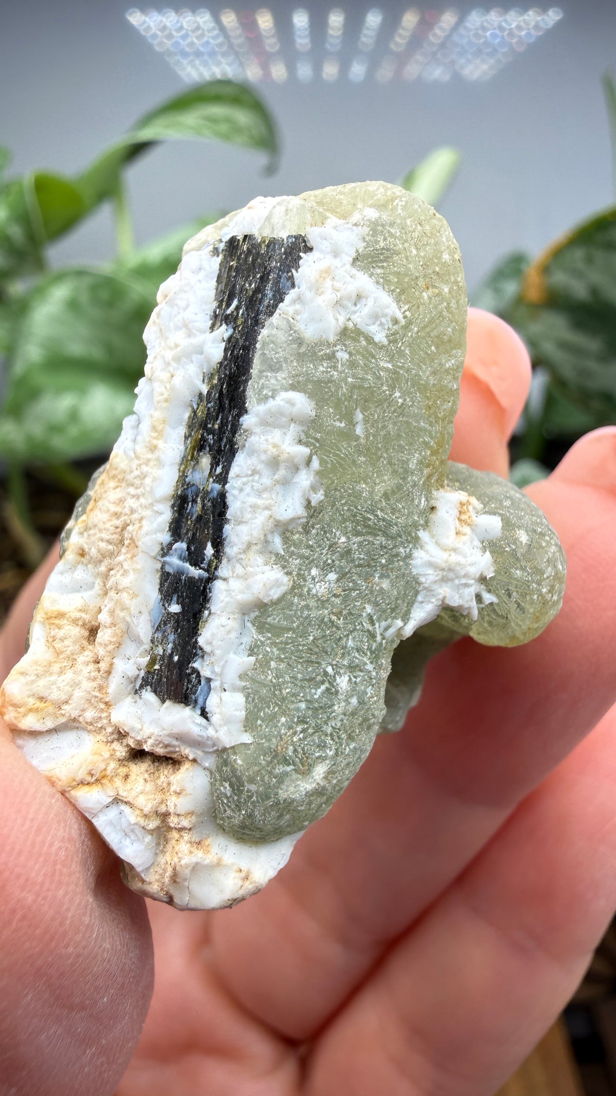 Botryoidal Prehnite with Epidote- Bosso Mine, Bendoukou, Kayes Region, Mali
