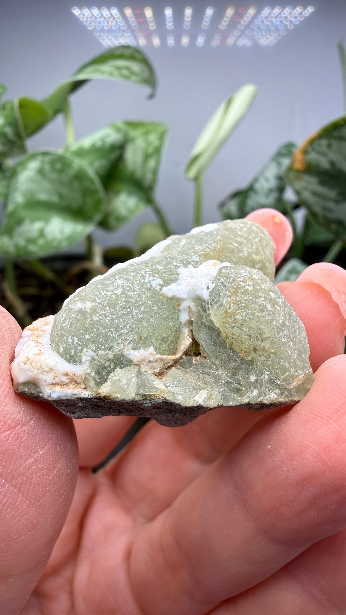 Botryoidal Prehnite with Epidote- Bosso Mine, Bendoukou, Kayes Region, Mali