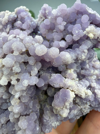 Grape Agate (Quartz var. Amethyst)- Mamuju Regency, West Sulawesi Province, Indonesia