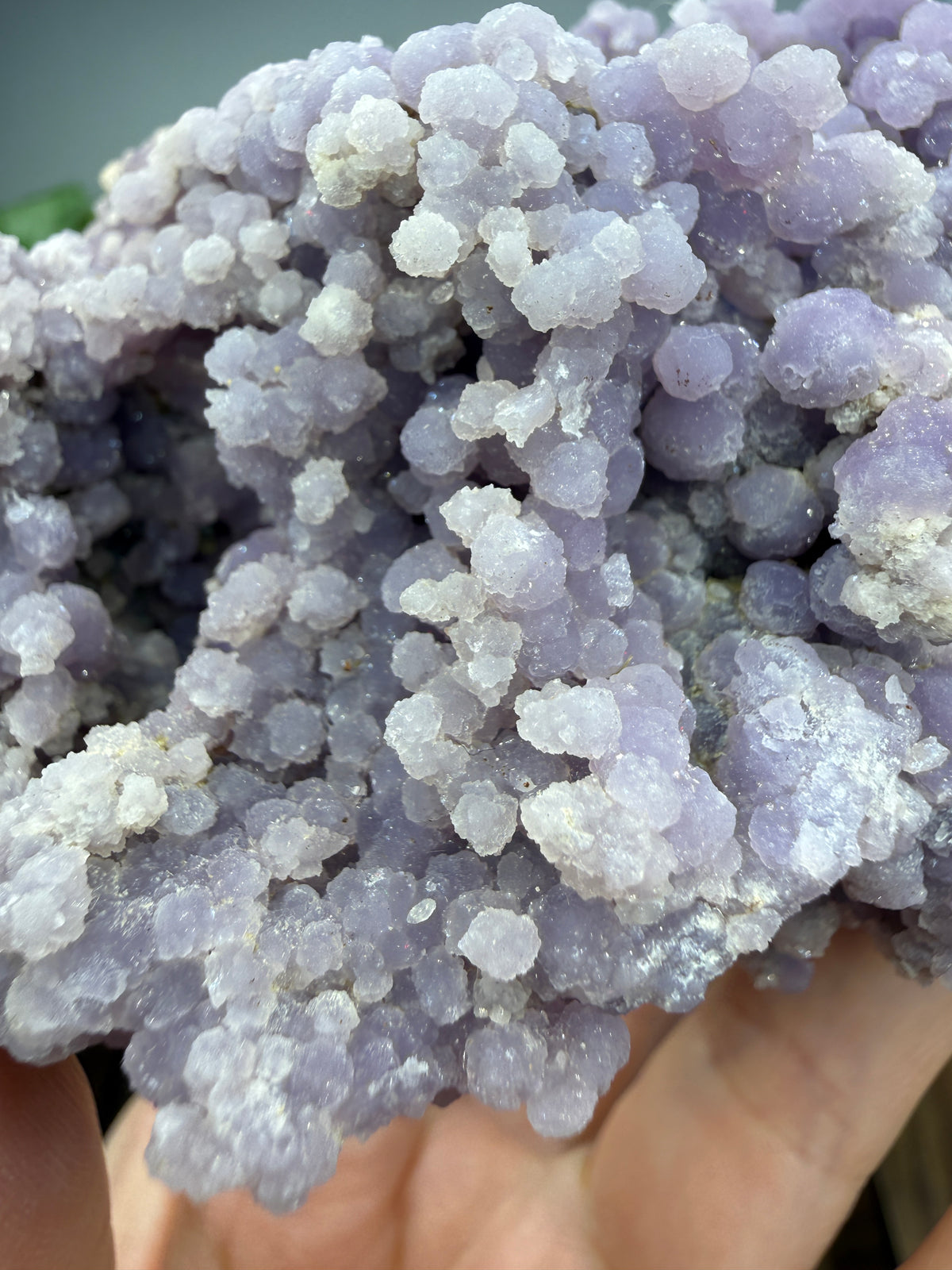 Grape Agate (Quartz var. Amethyst)- Mamuju Regency, West Sulawesi Province, Indonesia