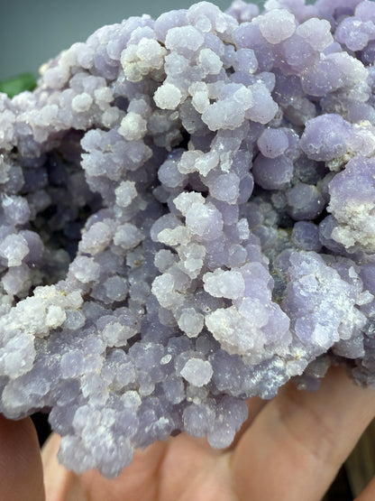 Grape Agate (Quartz var. Amethyst)- Mamuju Regency, West Sulawesi Province, Indonesia