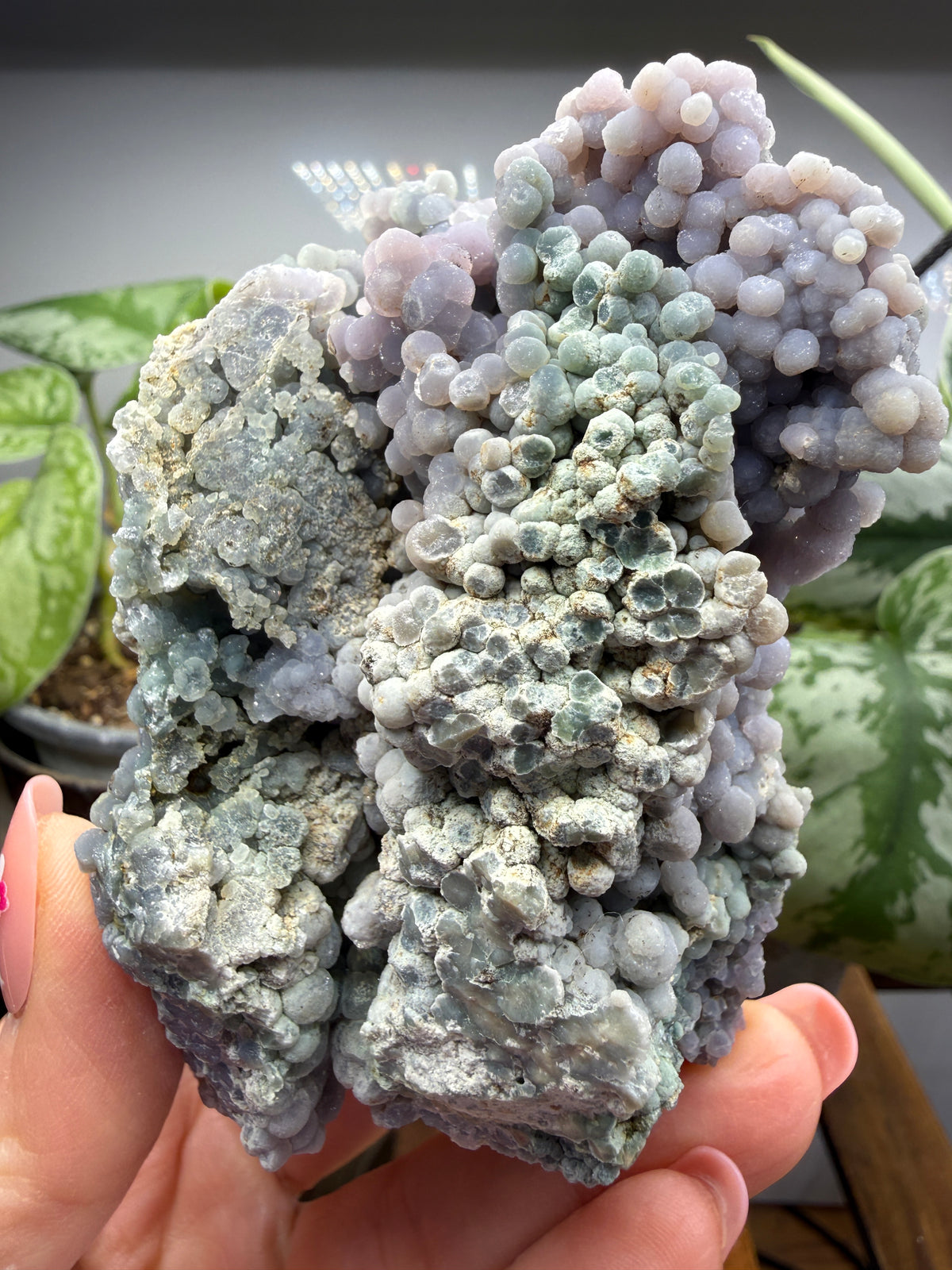 Grape Agate (Quartz var. Amethyst)- Mamuju Regency, West Sulawesi Province, Indonesia