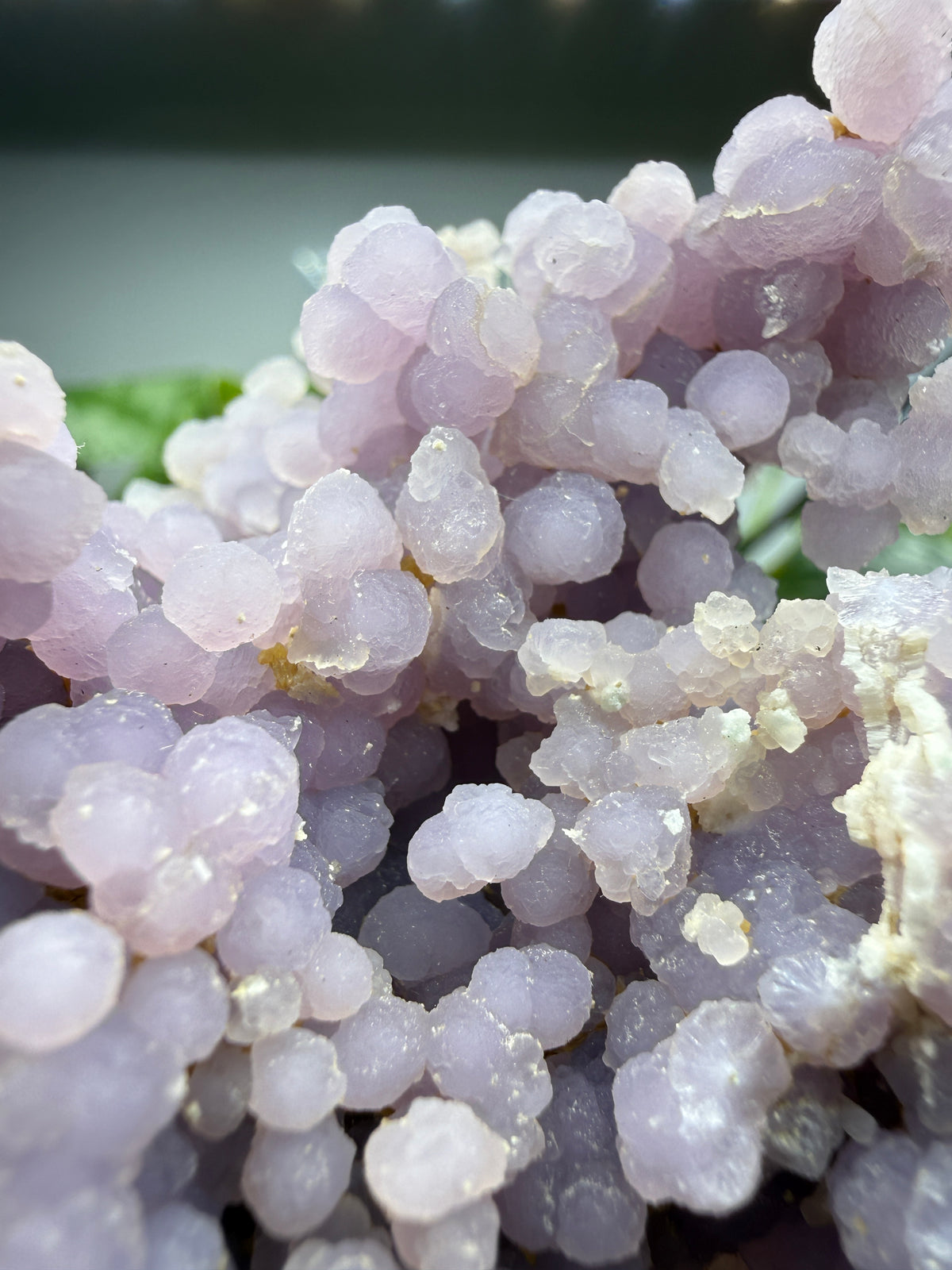 Grape Agate (Quartz var. Amethyst)- Mamuju Regency, West Sulawesi Province, Indonesia