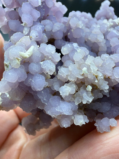 Grape Agate (Quartz var. Amethyst)- Mamuju Regency, West Sulawesi Province, Indonesia