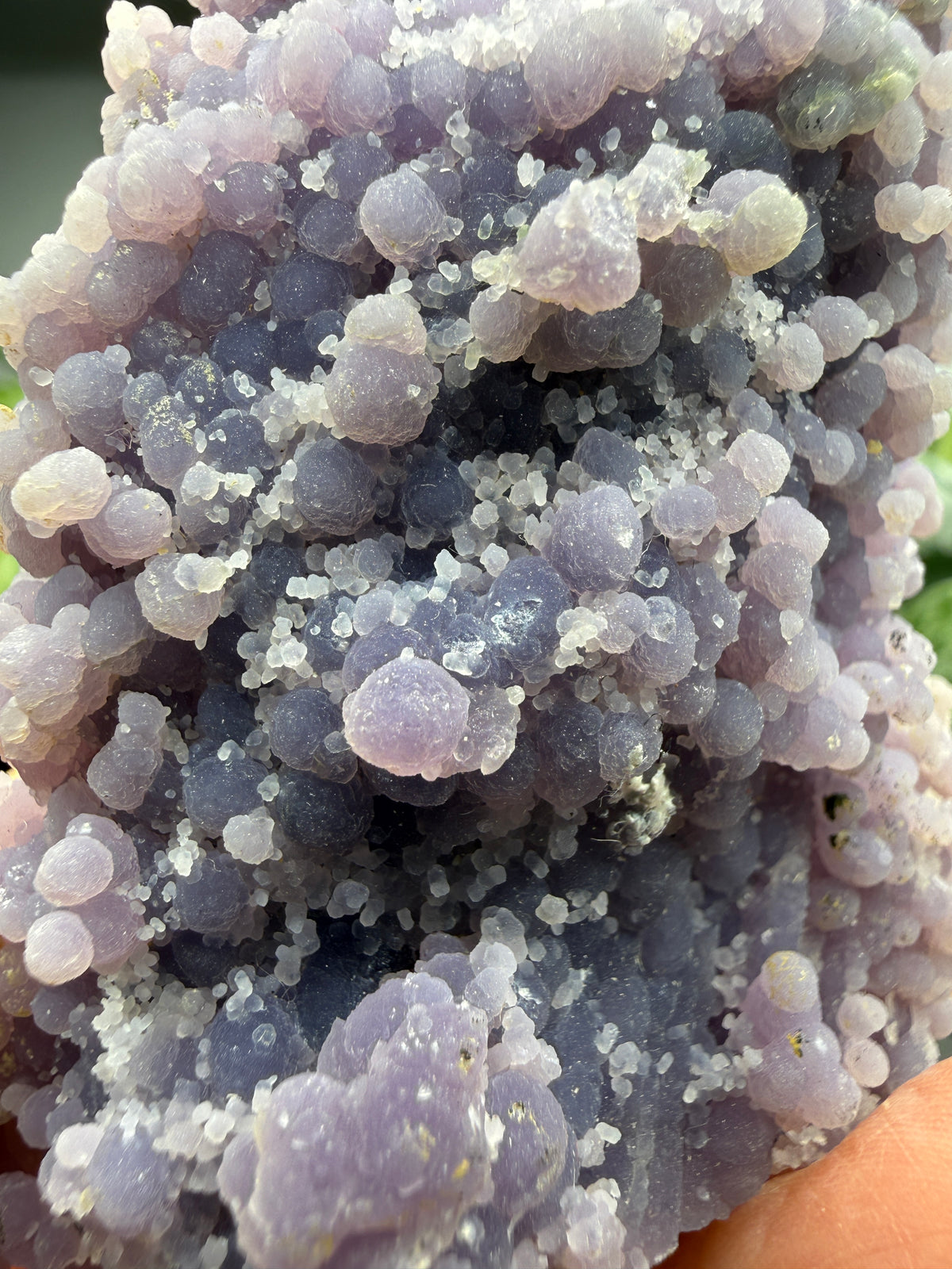 Grape Agate (Quartz var. Amethyst)- Mamuju Regency, West Sulawesi Province, Indonesia
