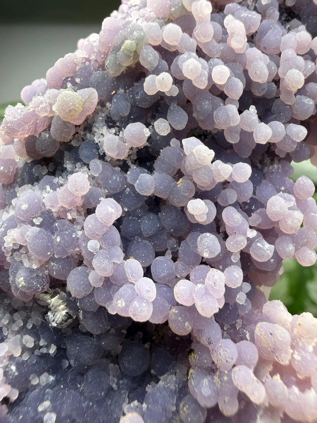 Grape Agate (Quartz var. Amethyst)- Mamuju Regency, West Sulawesi Province, Indonesia