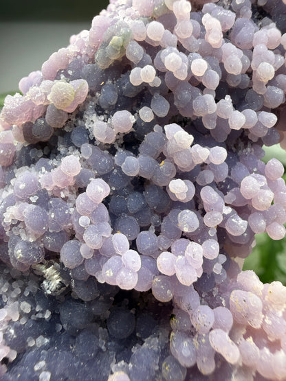 Grape Agate (Quartz var. Amethyst)- Mamuju Regency, West Sulawesi Province, Indonesia
