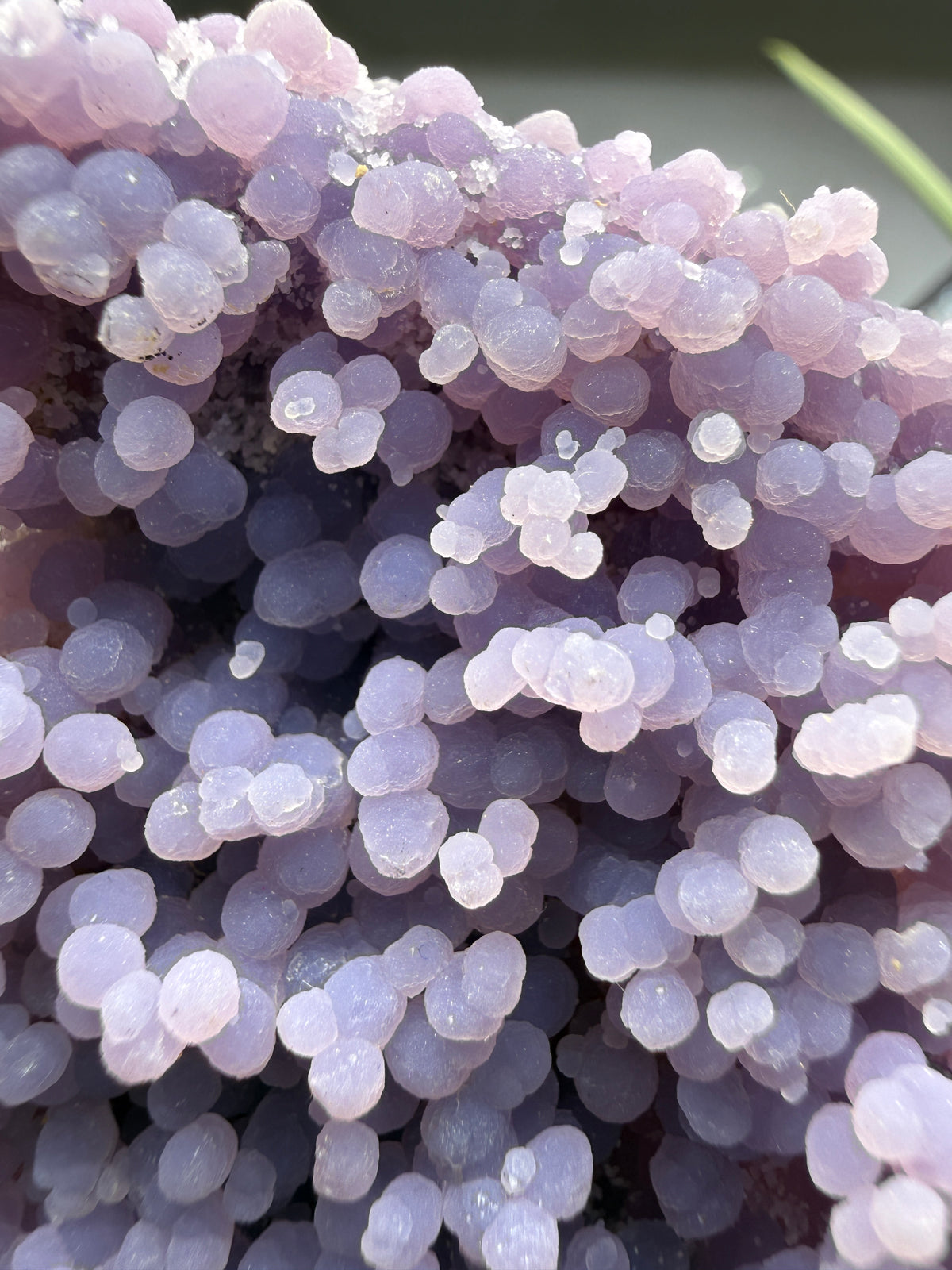 Grape Agate (Quartz var. Amethyst)- Mamuju Regency, West Sulawesi Province, Indonesia