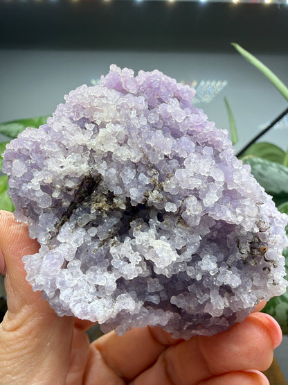 Grape Agate (Quartz var. Amethyst)- Mamuju Regency, West Sulawesi Province, Indonesia