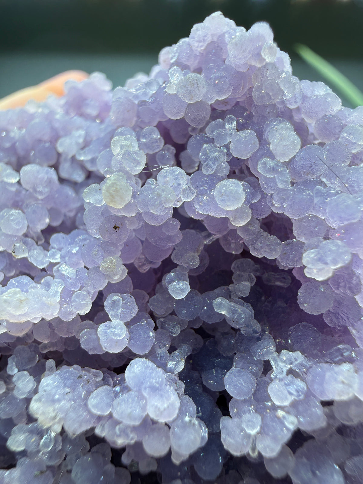 Grape Agate (Quartz var. Amethyst)- Mamuju Regency, West Sulawesi Province, Indonesia
