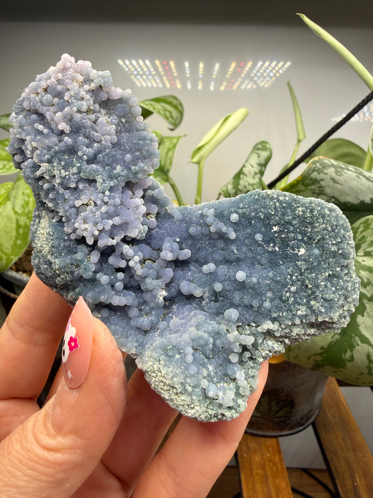 Grape Agate (Quartz var. Amethyst)- Mamuju Regency, West Sulawesi Province, Indonesia