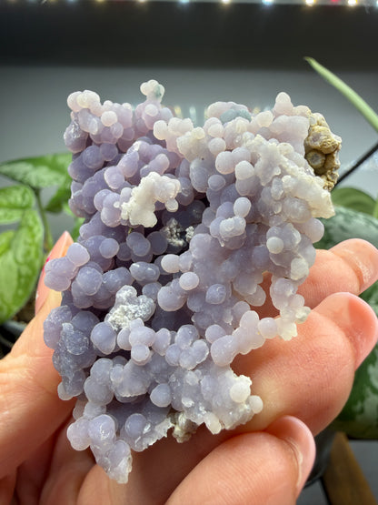 Grape Agate (Quartz var. Amethyst)- Mamuju Regency, West Sulawesi Province, Indonesia
